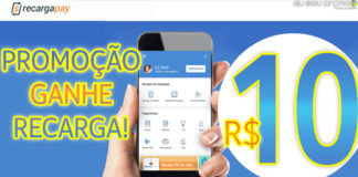 Veja Como Ganhar 10 REAIS de Créditos no Recarga Pay AGORA! Como ganhar 10 REAIS em créditos no Recarga Pay! CAPA