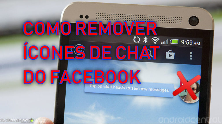 Como remover os ícones de chat do Facebook CAPA