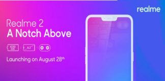 Especificações completas do Realme 2 são vazadas Especificações completas do Realme 2 são vazadas