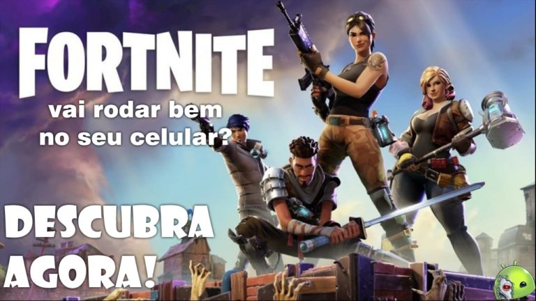 FORTNITE VAI RODAR BEM NO SEU CELULAR CAPA