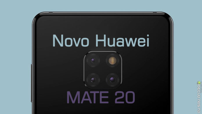 Huawei Mate 20 - O mais novo top de linha com câmera TRIPLA! capa