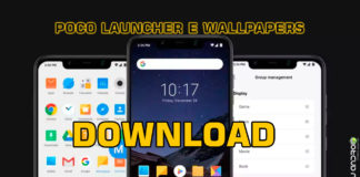 Baixe Agora! Launcher e Wallpapers do POCO F1 da Xiaomi! Launcher e Wallpapers do POCO F1 launcher capa