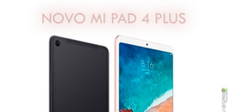Mi Pad 4 Plus Chega com Bateria de 8620 mAh Mi Pad 4 Plus chega com boas especificações