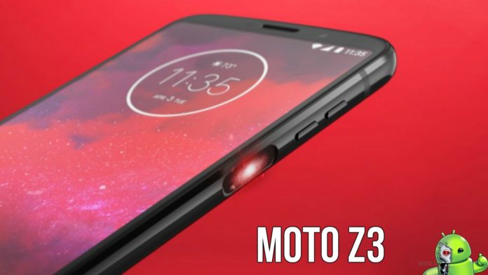 Moto Z3 É Anunciado com scanner de impressões digitais