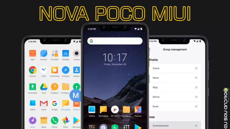 Nova MIUI POCO EU SOU ANDROID