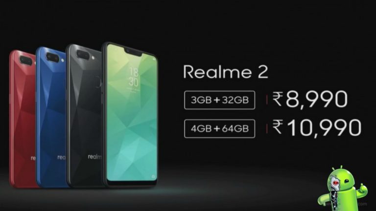 Oppo anuncia o Realme 2 com câmera dupla