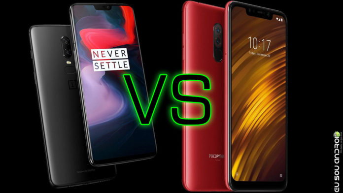 POCO F1 Enfrenta OnePlus 6 Confira o Embate! CAPA