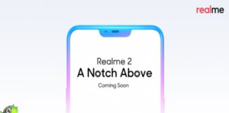 Realme 2 Será anunciado em 28 de agosto Realme 2 Será anunciado em 28 de agosto