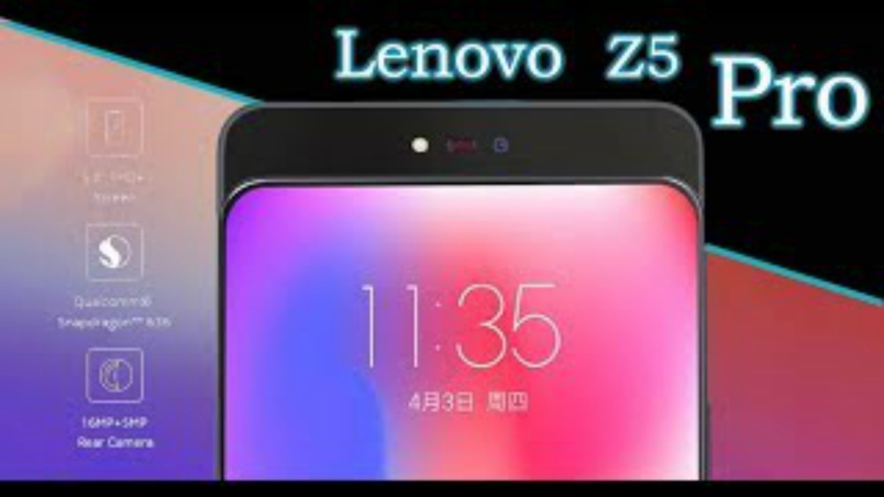 Confirmado! Lenovo Z5 Pro chegando em 1 de novembro