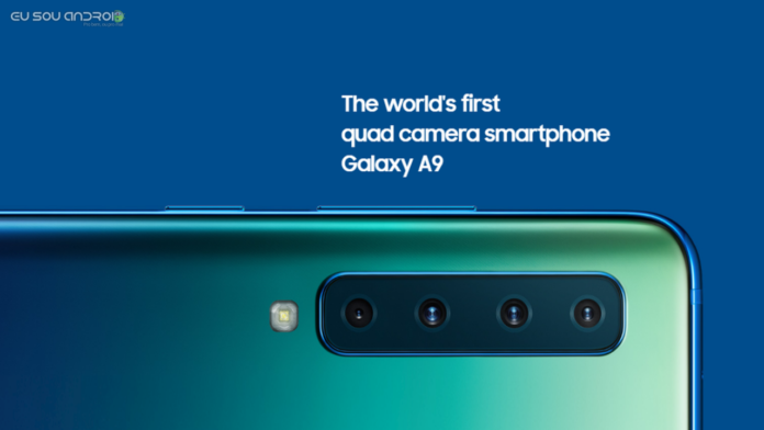 Samsung Galaxy A9 2018 é o primeiro smartphone com câmera quádrupla do mundo