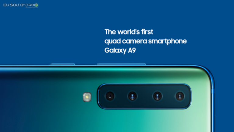 Samsung Galaxy A9 2018 é o primeiro smartphone com câmera quádrupla do mundo