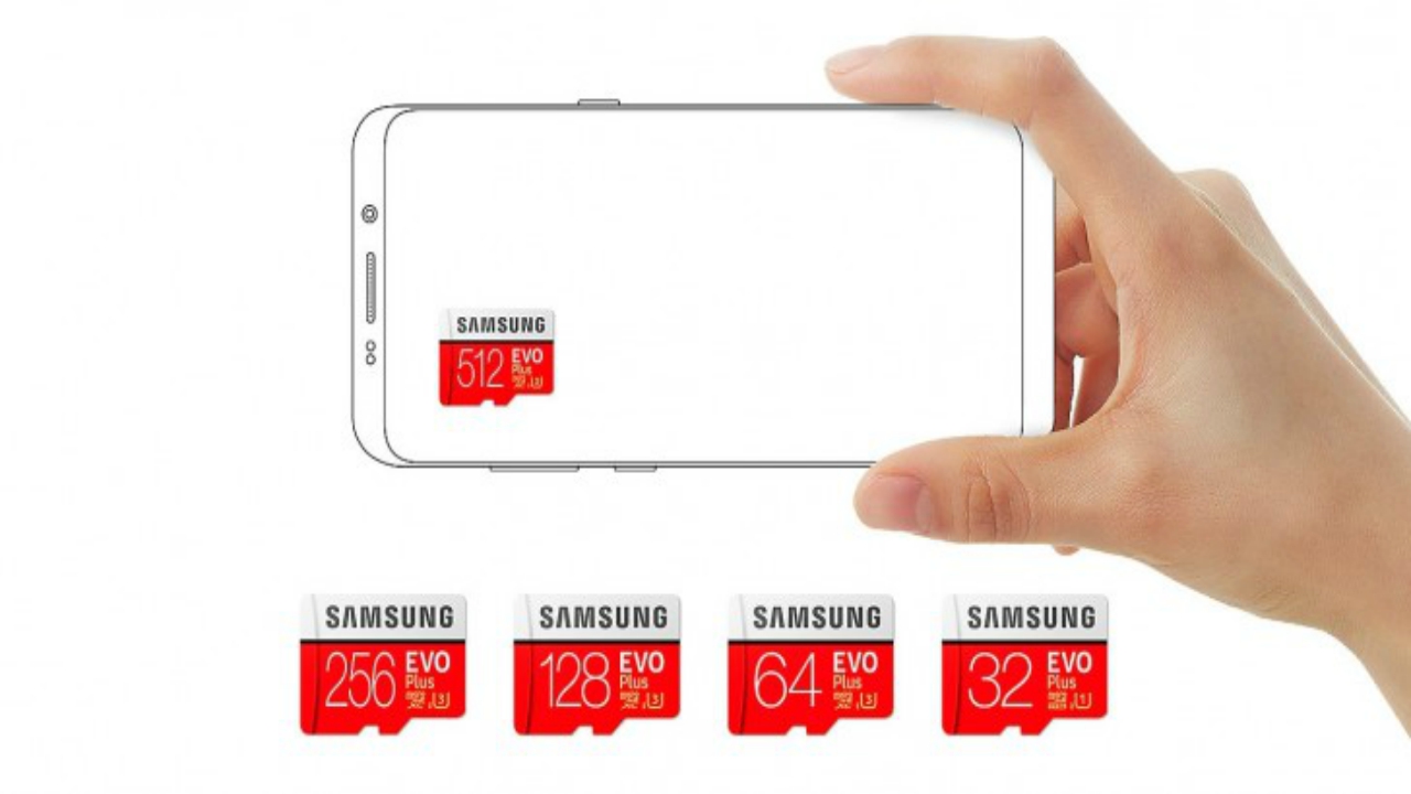 Samsung lança seu primeiro cartão microSD de 512 GB