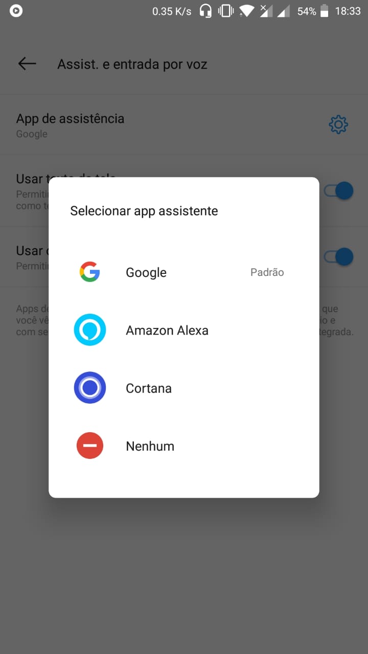 Substituir o Assistente do Google no Android
