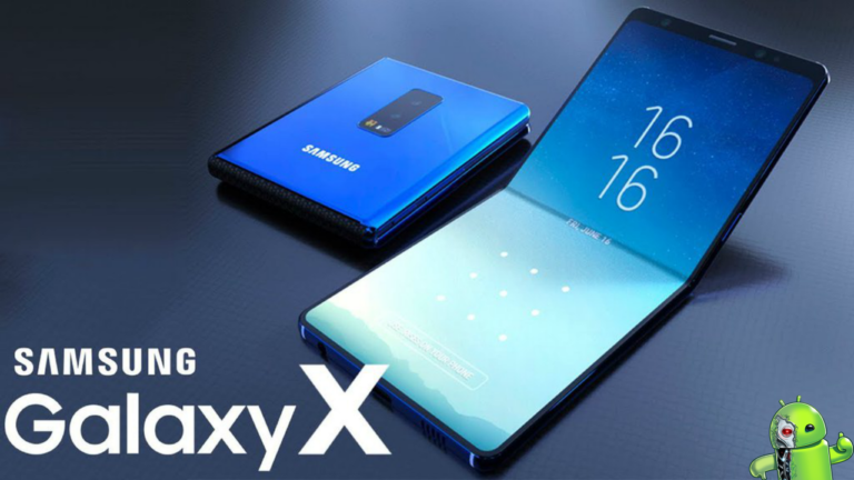 Celular dobrável da Samsung chegando em março