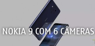 Nokia 9 Aparece em Vídeo com 6 Câmeras Nokia 9 Aparece em Vídeo com 6 Câmeras CAPA 1