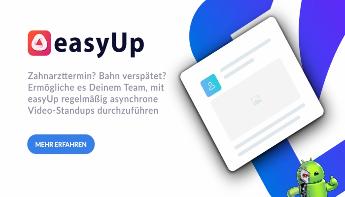 easyUp - Async video standups for teams