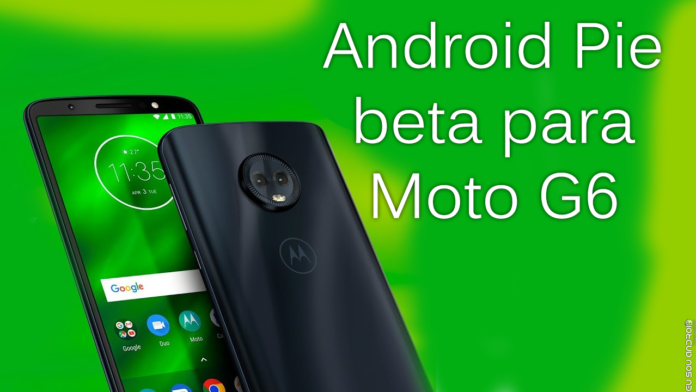 Android Pie Beta para Moto G6 capa 1