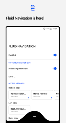 Fluid Navigation Gestures