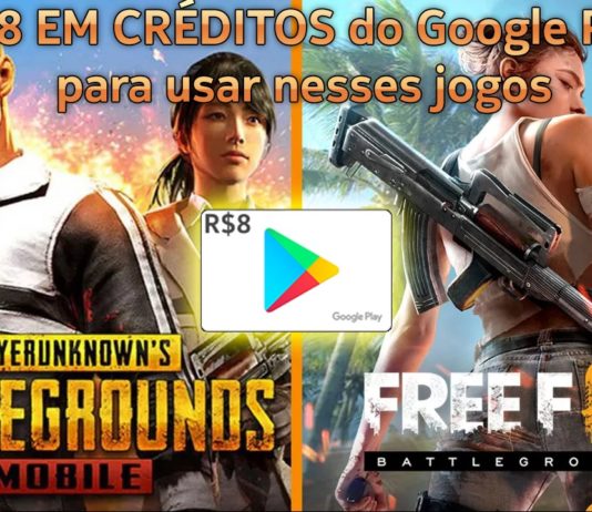 GANHE 8 REAIS em Compras no PUBG ou FreeFire AGORA! SEM SORTEIO! Ganhe agora mesmo 8 REAIS em compras no PUBG ou FreeFire! capa 1