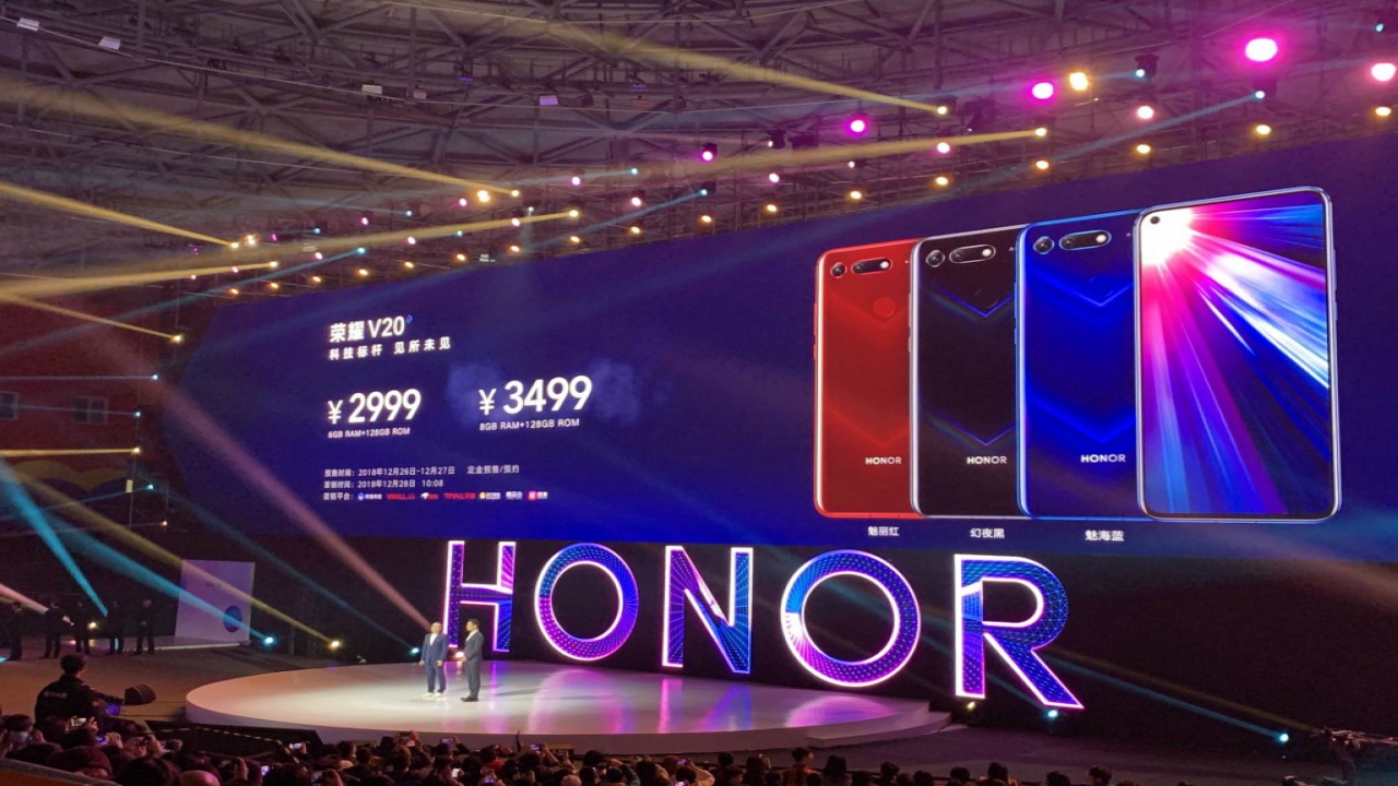 Honor V20 é anunciado oficialmente com câmera de 48 MP