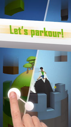 Tetrun: Parkour Mania - free running game