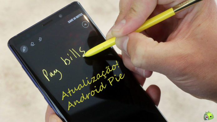 Android Pie para Galaxy Note9 é liberado capa