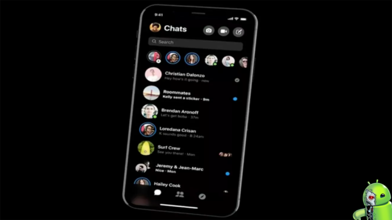 Modo escuro está sendo testando no Facebook Messenger