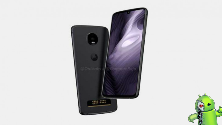 Novas imagens do Moto Z4 acabam de serem vazadas mostrando o leitor de impressão digital UD