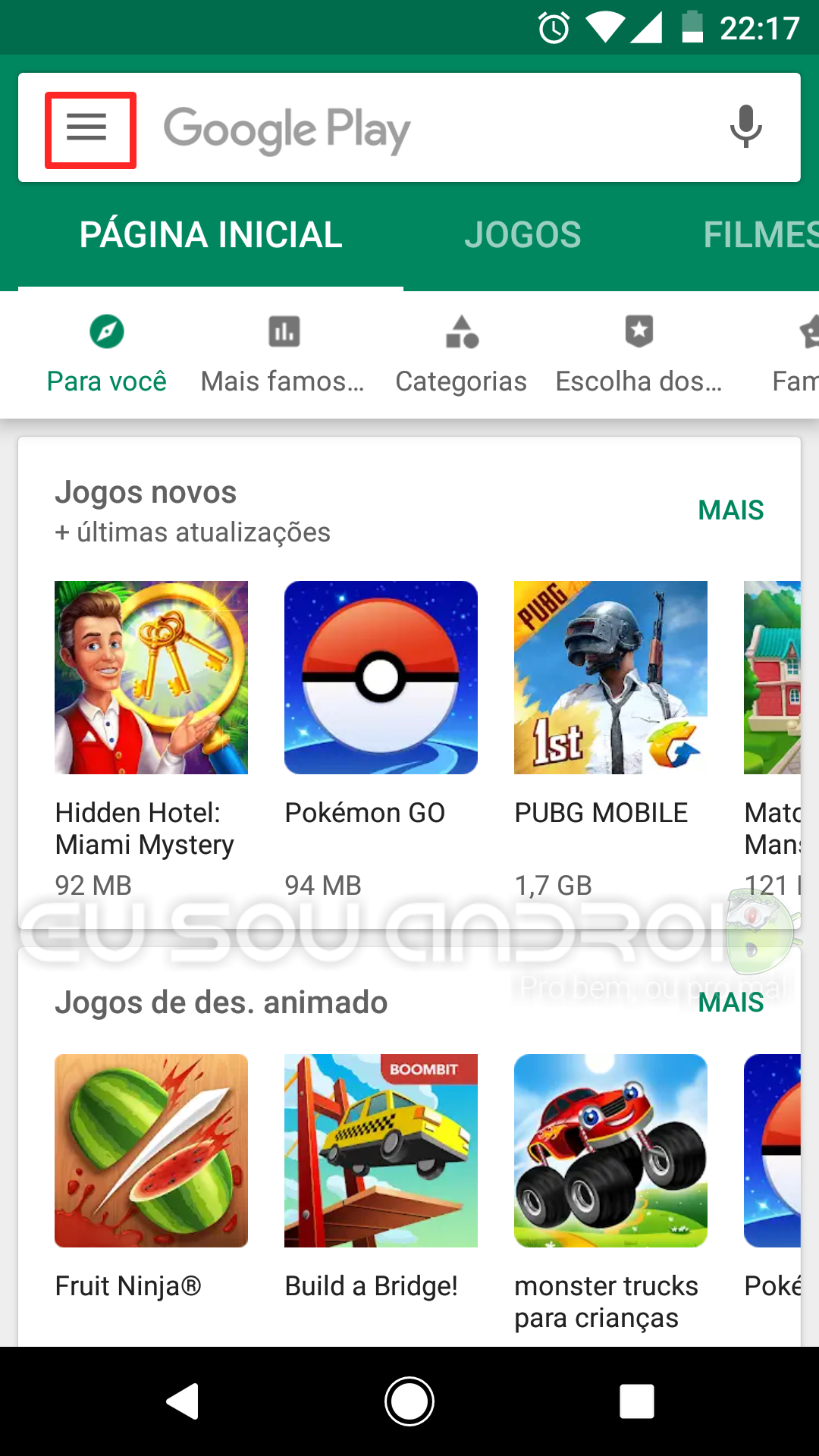 desinstalar vários apps ao mesmo tempo