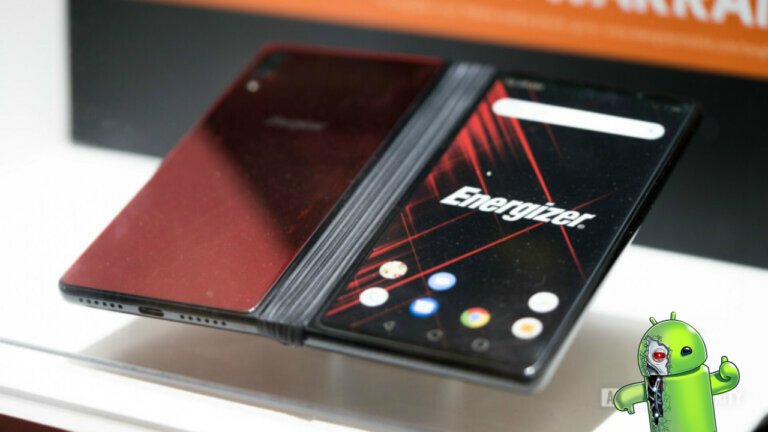 Conheça o telefone dobrável Power Max P8100S da Energizer com 5G