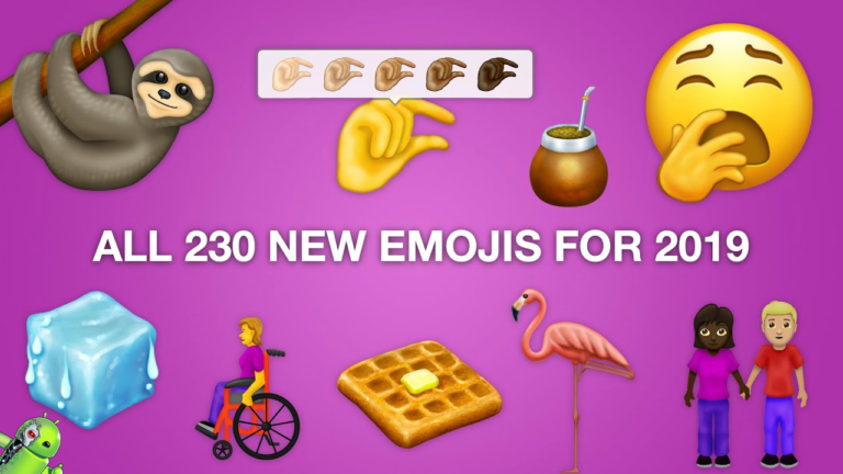 Conheça os 230 novos emojis para 2019