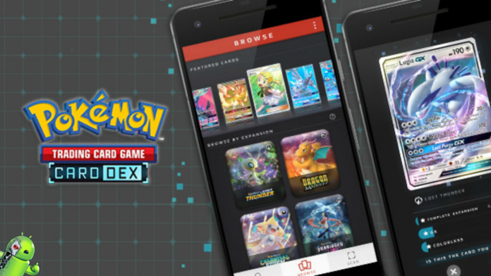 Dex de Cartas do Pokémon Disponível para Android