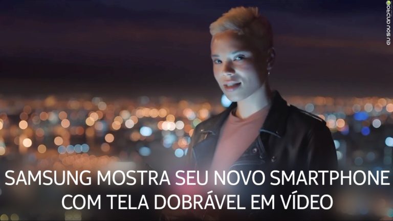 Samsung Mostra Smartphone Dobrável em Novo Vídeo capa