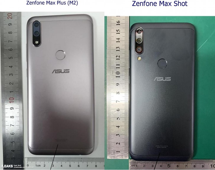 Asus Zenfone Max Plus (M2) e Max Shot