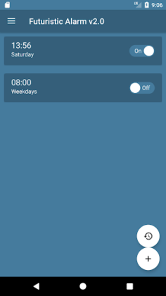Futuristic Alarm Clock - Personal Talking News