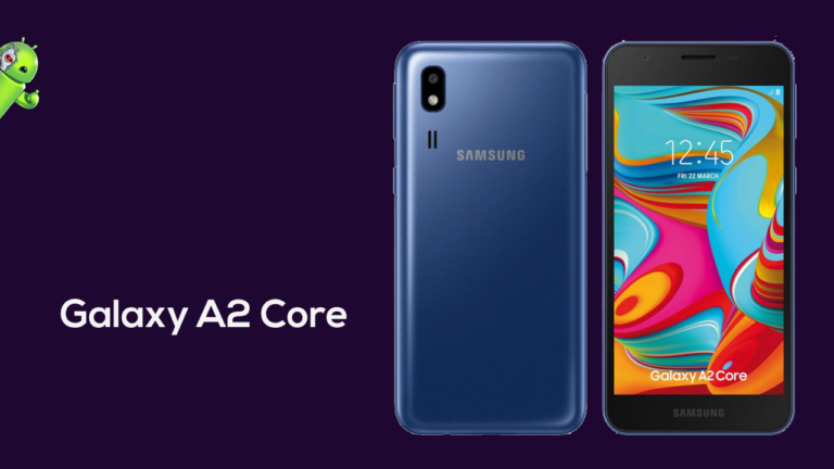 Galaxy A2 Core é vazado