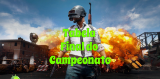 Resultado do Campeonato de PUBG