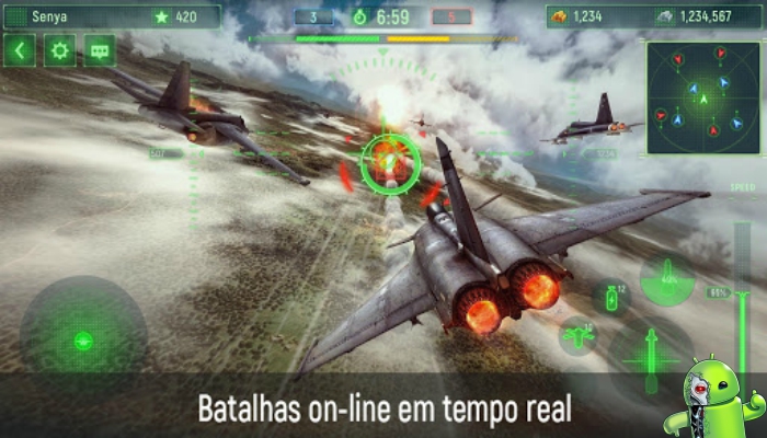 Wings of War: BATALHAS AÉREAS 3D ONLINE!