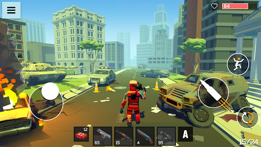 4 GUNS 3D Pixel Shooter