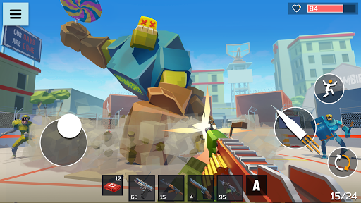 4 GUNS 3D Pixel Shooter