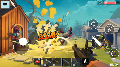 4 GUNS 3D Pixel Shooter