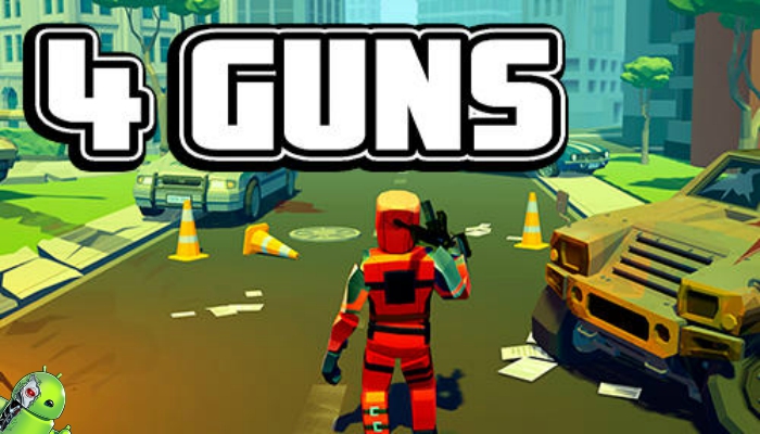 4 GUNS: 3D Pixel Shooter