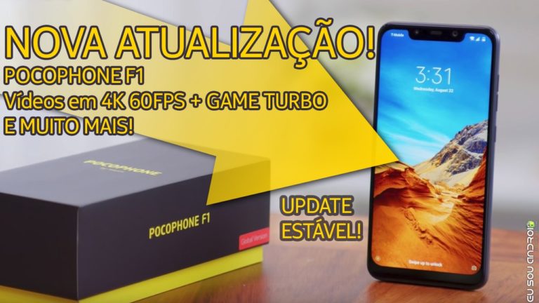 Atualização Estável do Pocophone com Vídeos em 4K 60FPS, Game Turbo e Netflix em HD foi Liberada Oficialmente CAPA
