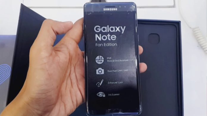 Samsung Galaxy Note FE recebendo atualização oficial do Android 9.0