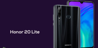 Honor 20 lite vaza mostrando as especificações completas Honor 20 lite vaza mostrando as especificações completas