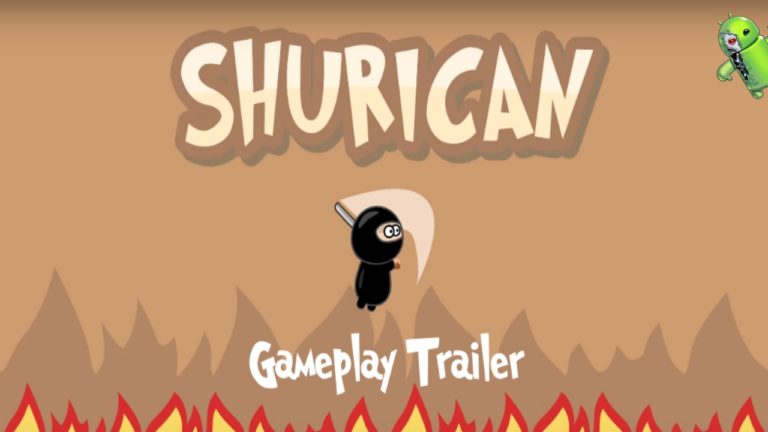 Shurican! Pule e lute! Disponível para Android