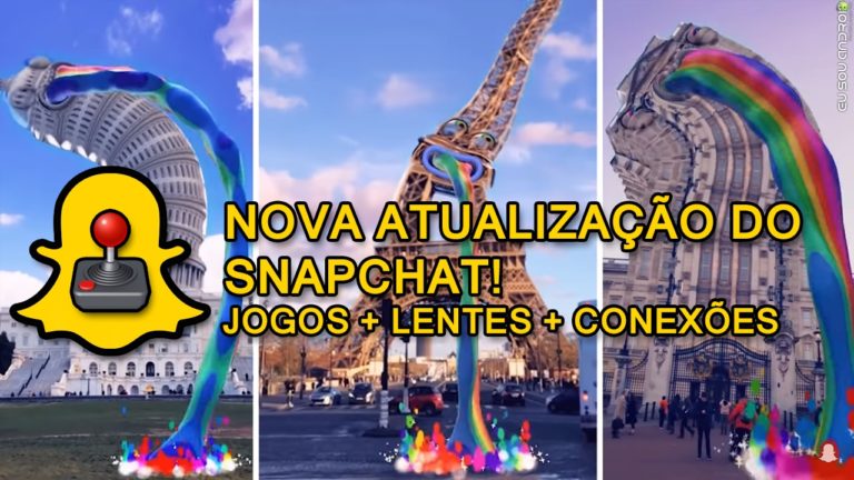 Snapchat Agora tem Jogos e Snapchat Originals!