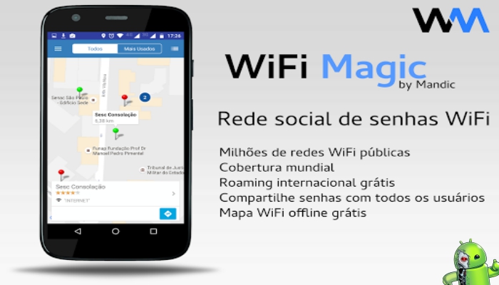 WiFi Magic by Mandic - Senhas