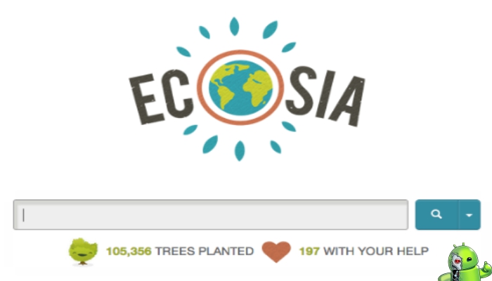 Ecosia - Árvores Privacidade