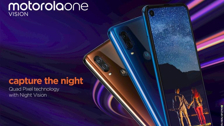 Motorola One Vision é Lançado Oficialmente no Brasil capa